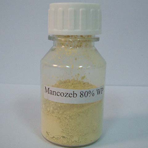 Mancozeb; CAS NO 8018-01-7; fungicide for pathogens including blights and scabs on crops