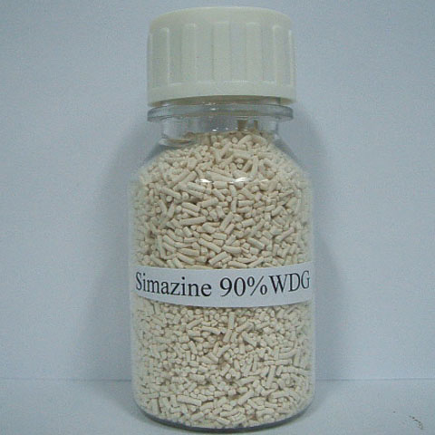 Simazine; CAS NO 122-34-9; EC NO 204-535-2; preemergence herbicide; weed control tool in cherry and in apricot