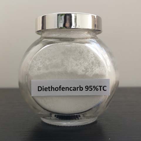 Diethofencarb; CAS NO 87130-20-9; A carbamate fungicide with strong activity against botrytis