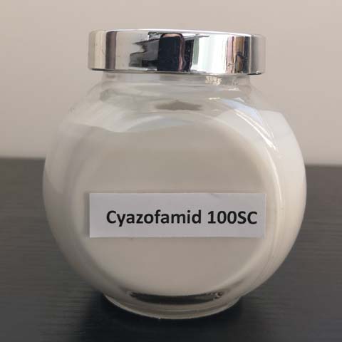 Cyazofamid； CAS NO 120116-88-3; protectant foliar applied fungicide for controlling Oomycete and Plasmodiophora diseases